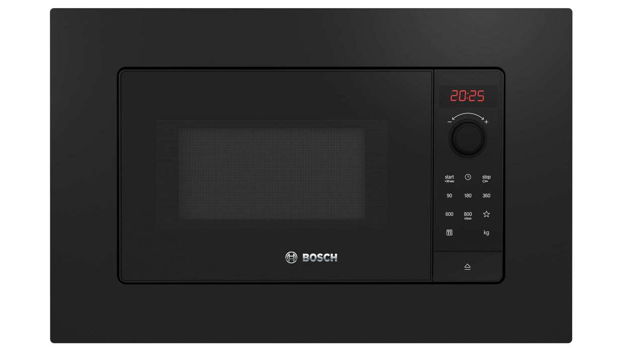 Forno Microonde Incasso Bosch 20L 800W Nero
