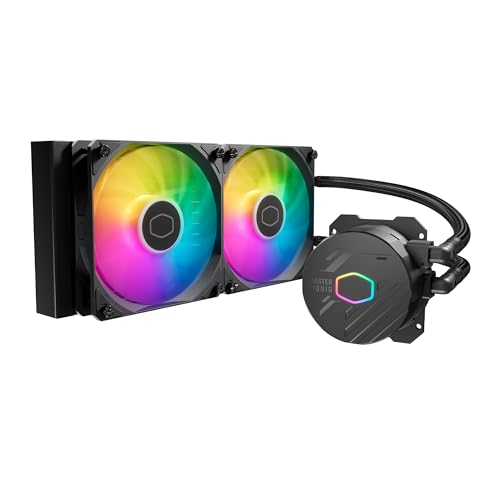 Dissipatore CPU Liquido RGB Nero 24mm