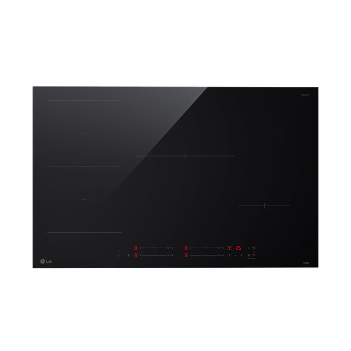 Piano Cottura Incasso Gas Vetro Temperato 4 Zone 60cm Nero