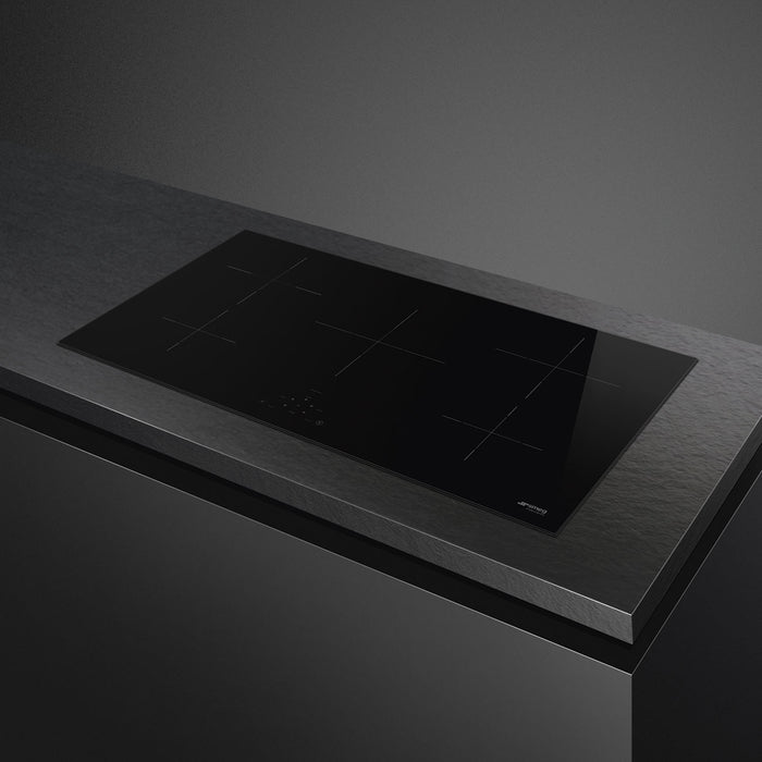 Piano Cottura Incasso Induzione 90cm 5 Zone Nero