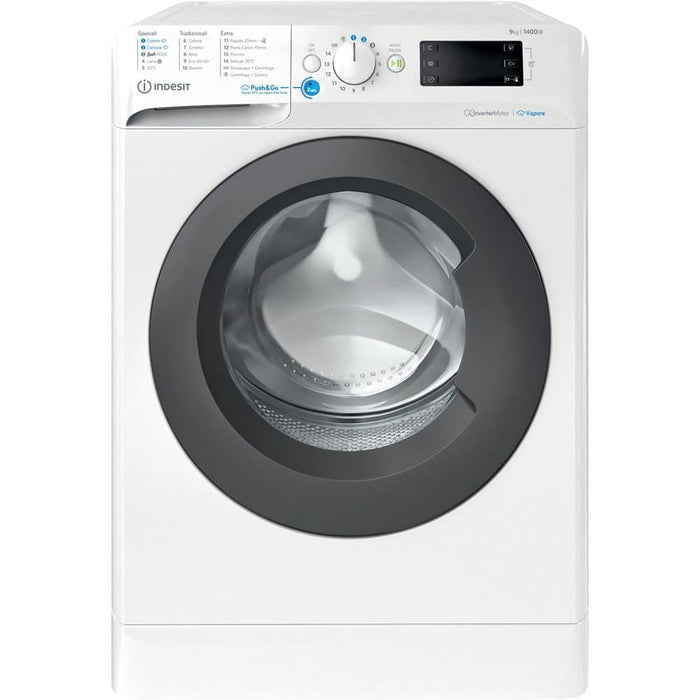 Lavatrice Indesit 9kg Inverter Vapore 1400 Giri
