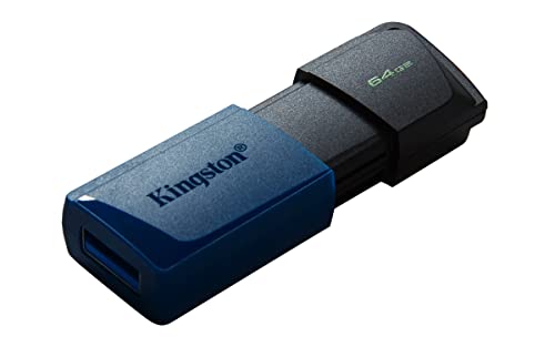 Pendrive Kingston 64GB USB 3.2 Nero/Blu