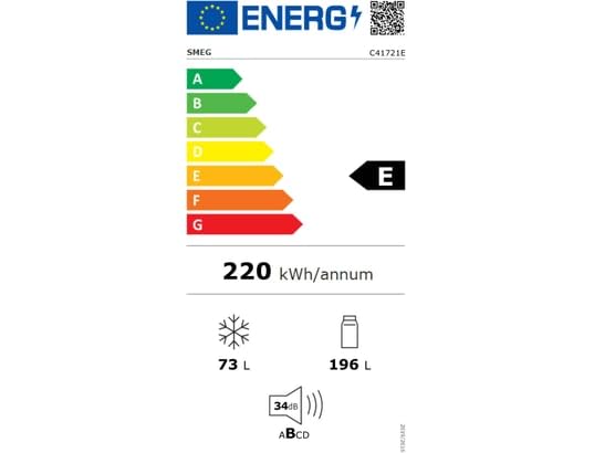 Frigorifero Incasso Combinato Ventilato No Frost 269L Bianco