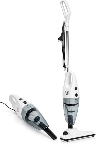 Scopa Elettrica 2in1 600W Cavo 4mt Bianca