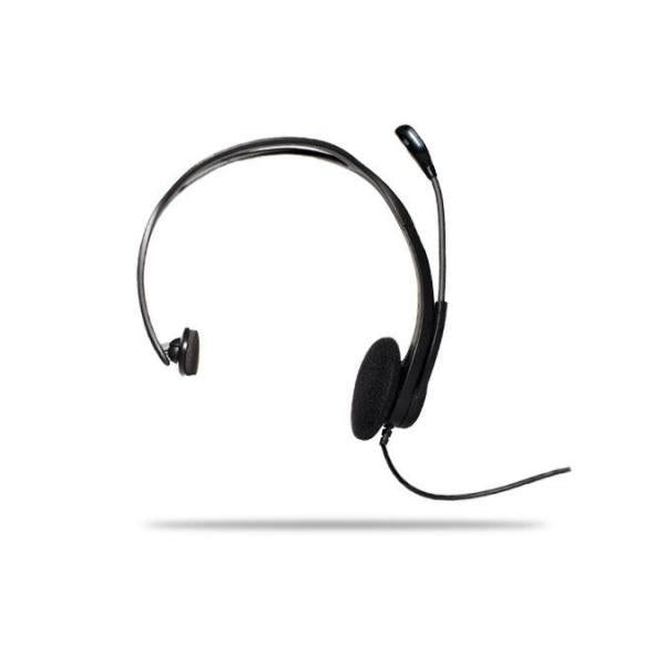 Cuffie Mono Logitech 850 con Microfono Nero