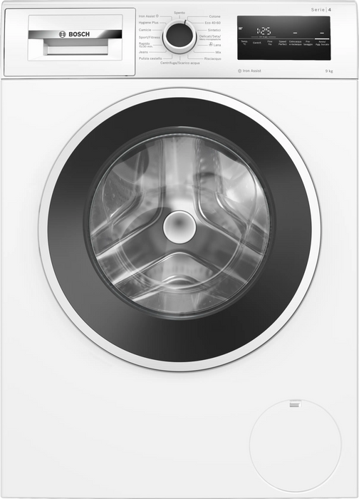 Lavatrice Bosch 9kg Vapore 1400 Giri EcoSilence