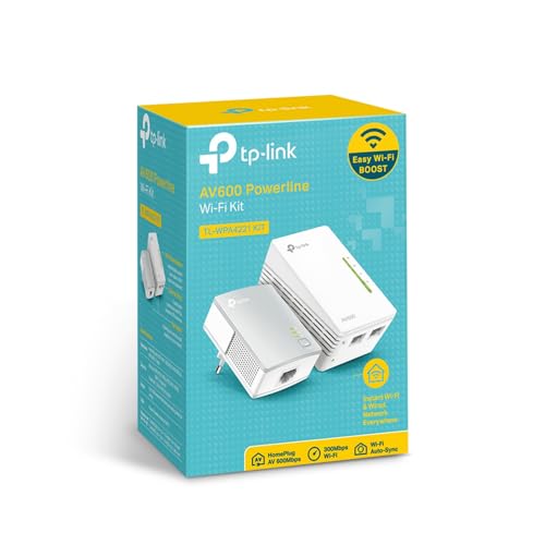 Adattatore Powerline AV600 WiFi 300Mbps TL-WPA4220