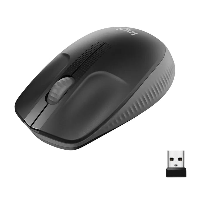 Mouse Ottico Senza Fili Nero Logitech M190