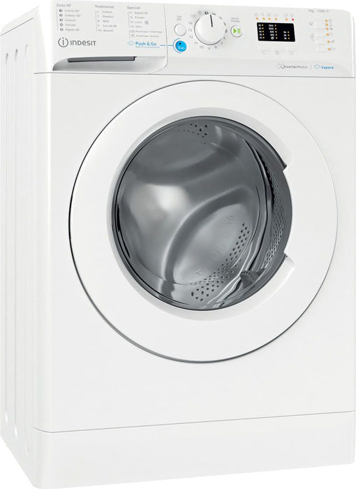 Lavatrice Indesit 7kg Slim Vapore 1200 Giri Outlet