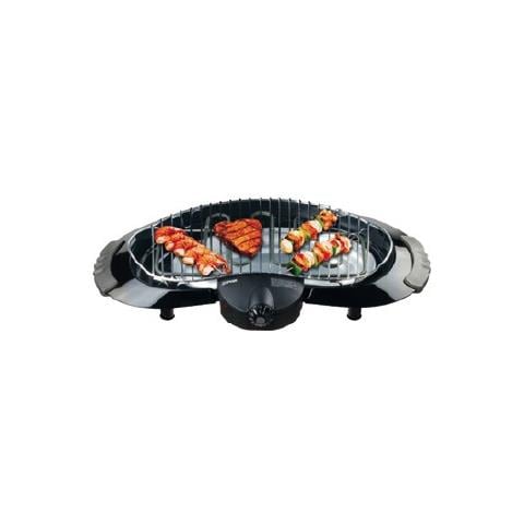 Bistecchiera Grill Elettrica 2000W con Griglia Termostatica