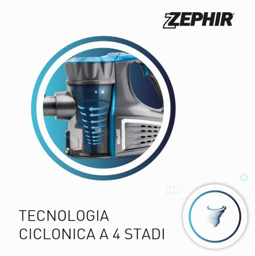 Scopa Elettrica Verticale 2 in 1 600W Zephir
