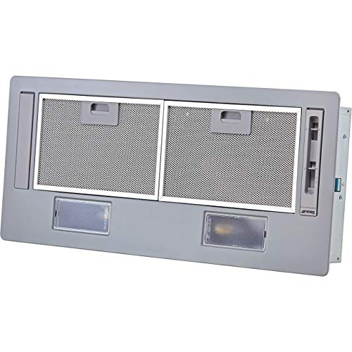 Cappa Aspirante Smeg da Incasso 73cm Argento Luce LED