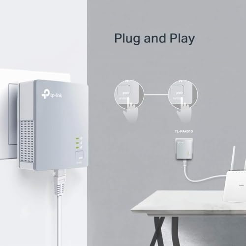 Adattatore Powerline AV600 Nano 600 Mbps Kit