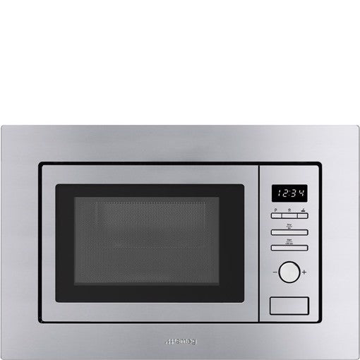 Forno Microonde Incasso 19L 1000W Grill 60cm Inox