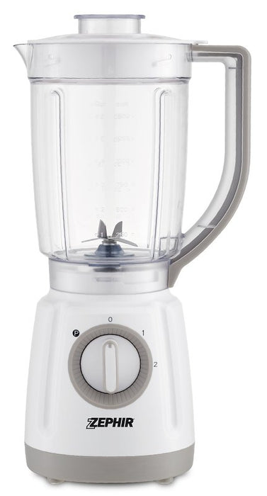 Frullatore Zephir 1,5 Lt Acciaio 800W Bianco
