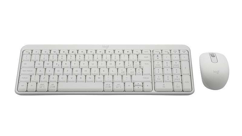 Kit Tastiera + Mouse Senza Filo Bianco MK250