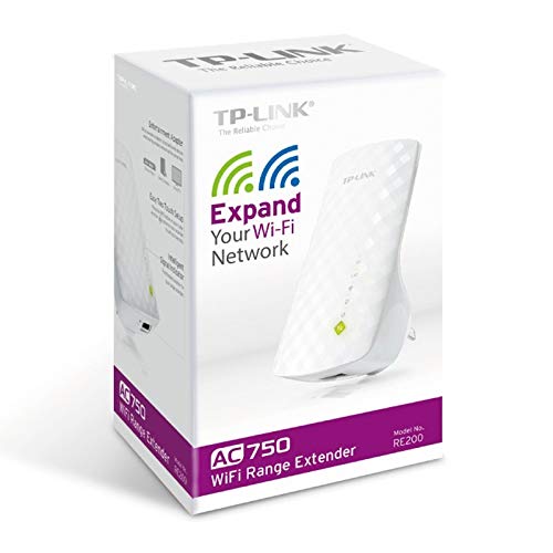 Amplificatore WiFi TP-Link 750Mbps AC750 Bianco