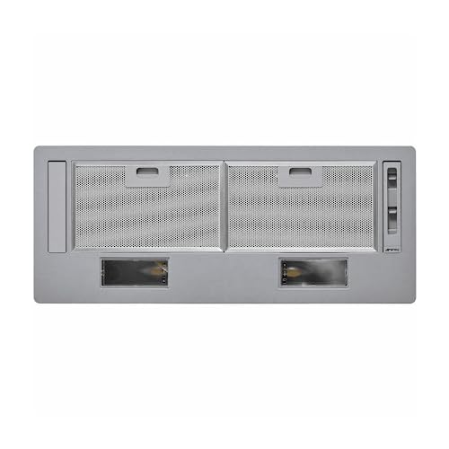 Cappa Aspirante Smeg da Incasso 73cm Argento Luce LED