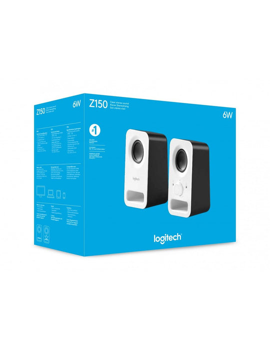 Speaker Logitech 2.0 Z150 6W Bianco