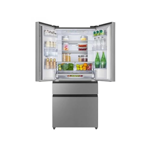 Frigorifero Hisense French Door No Frost 485L Inox 85cm