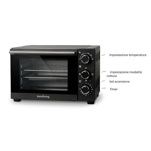 Forno Elettrico 15Lt 1200W Nero