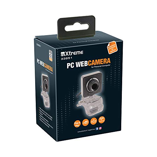 Webcam USB con Microfono Plug e Play
