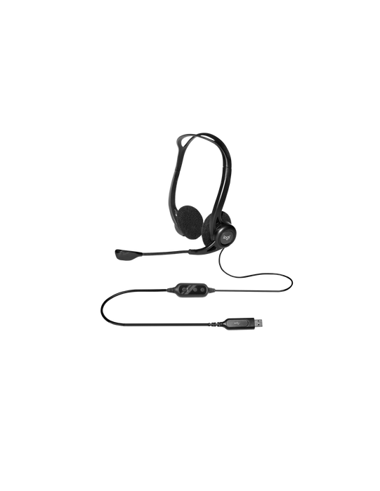Cuffia con Microfono Logitech H960 USB
