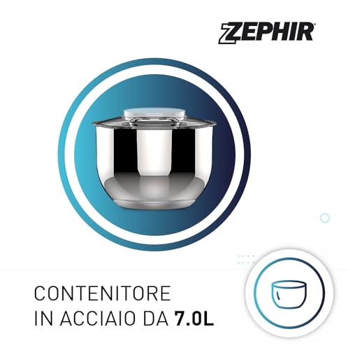 Impastatrice Planetaria 7Lt 1300W Grigio