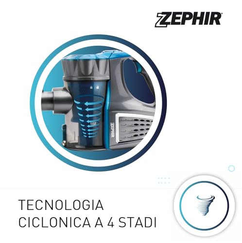 Scopa Elettrica Verticale 2 in 1 600W Zephir