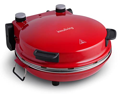 Forno Pizza Pietra 350° 1200W Rosso