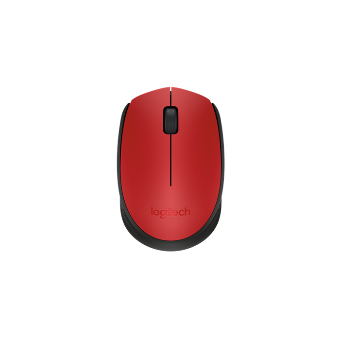 Mouse Ottico Senza Fili Logitech M171 Rosso
