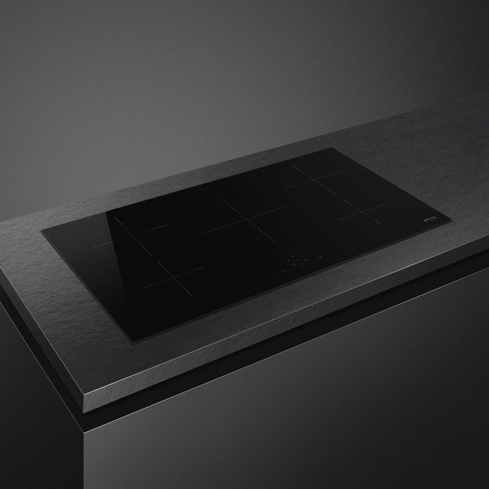 Piano Cottura Incasso Induzione 90cm 5 Zone Nero