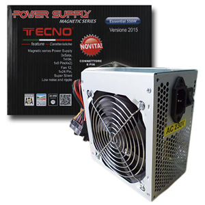 Alimentatore PC ATX 550W Ventola 12cm