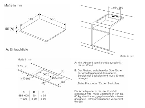 Piano Cottura Bosch Induzione 4 Zone 60 cm WiFi