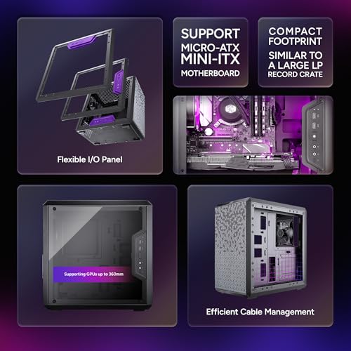 Case PC Cooler Master MasterBox Q300L Medio Torre Nero