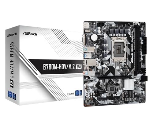 Scheda Madre ASRock B760M-HDV Socket 1700 DDR5
