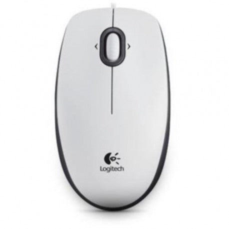 Mouse Ottico USB Logitech B100 Bianco
