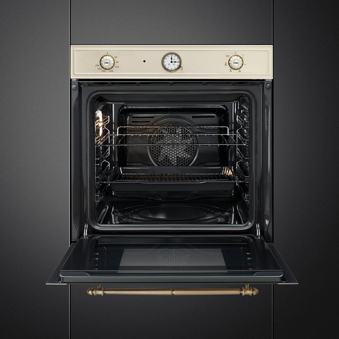 Forno Incasso Ventilato Smeg 60cm Panna