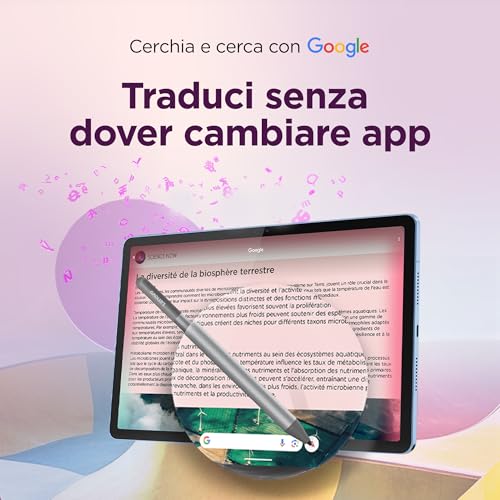 Tablet Lenovo 10.1 Pollici 128GB Grigio Luna
