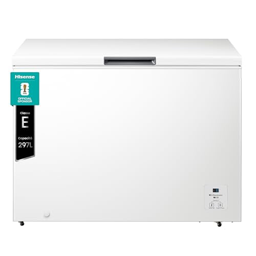 Congelatore Pozzetto Hisense 297L Bianco