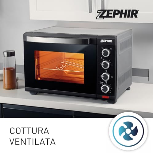 Forno Elettrico Ventilato 33 Litri 1600W Argento
