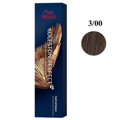 Scatola di colorazione permanente Wella Koleston Perfect con design blu e piuma, colore naturale, SKU: 657202