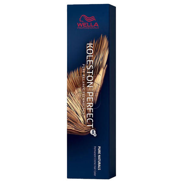 Confezione di colorazione Wella Koleston Perfect in scatola blu con piuma, tonalità 3/00, colore castano naturale, SKU: 657202