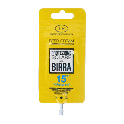 WONDER BEER CREAM PROTEZIONE SOLARE ALLA BIRRA SPF 15 15 ML