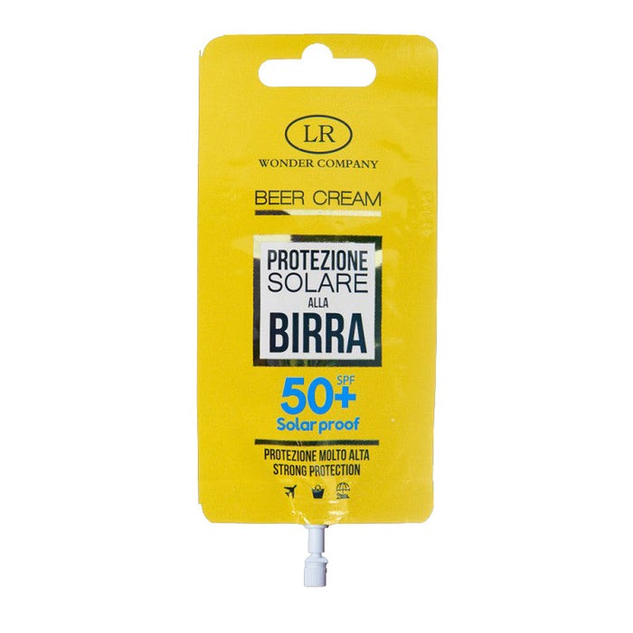 WONDER BEER CREAM PROTEZIONE SOLARE ALLA BIRRA SPF 50+ 15 ML