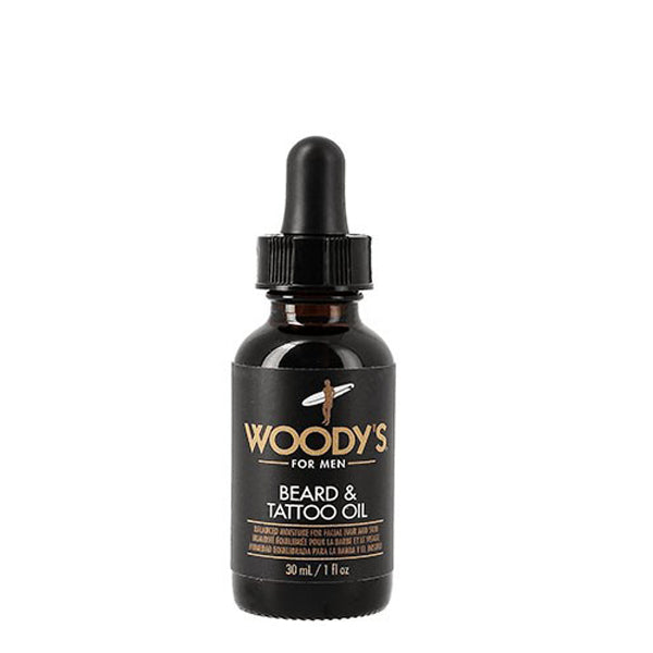 WOODY'S BEARD&TATOO OILOLIO BARBA TATUAGGI E VISO 30 ML
