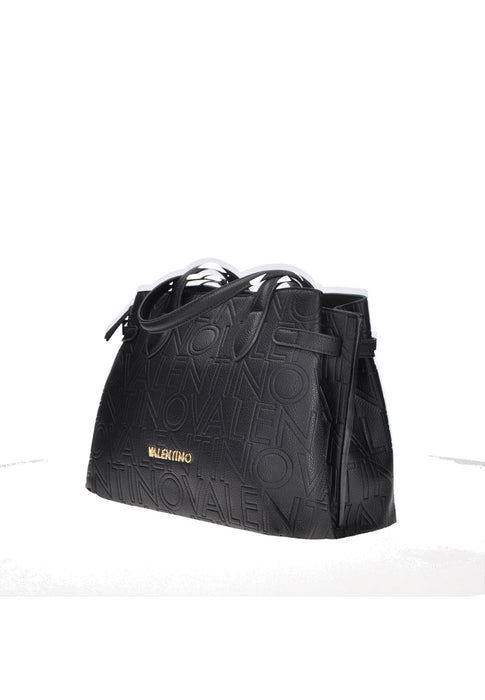 Borsa A Mano Pansy In Ecopelle Valentino Bags Con Chiusura Magnetica E Cerniera Due Tracolle 33x25x15 Cm