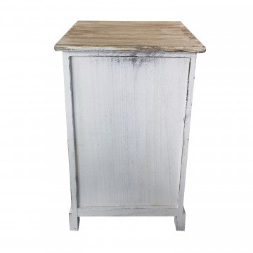 Mobiletto in legno con 3 cassetti 35x28x56 cm peso 4,2 kg