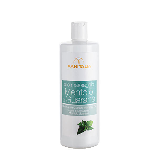 XANITALIA PREMIUM OLIO MASSAGGIO MENTA GUARANA 500 ML