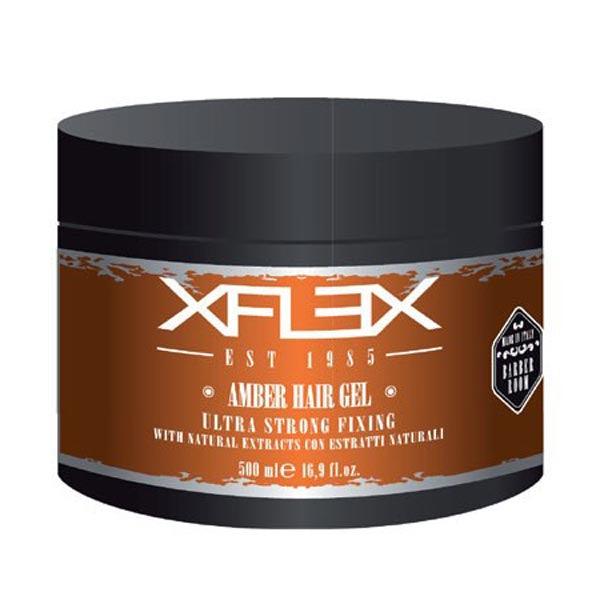 XFLEX AMBER HAIR GEL ULTRA STRONG AMBER 500 ML